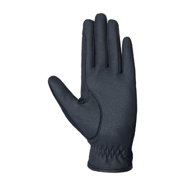 Guantes de equitación de invierno para mujer Sinja B Vertigo Azul marino oscuro