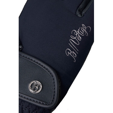 Guantes de equitación de invierno para mujer Sinja B Vertigo Azul marino oscuro