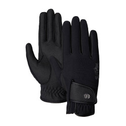 Guantes de equitación de invierno para mujer Sinja B Vertigo Negro Guantes de equitación de invierno para mujer Sinja B Vertigo Negro