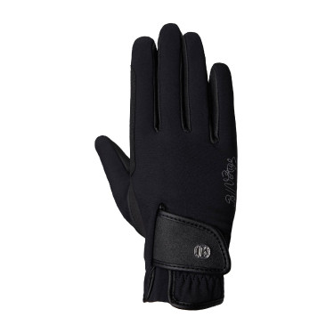 Guantes de equitación de invierno para mujer Sinja B Vertigo Negro Guantes de equitación de invierno para mujer Sinja B Vertigo Negro