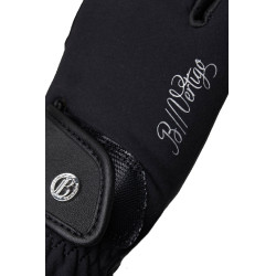 Guantes de equitación de invierno para mujer Sinja B Vertigo Negro Guantes de equitación de invierno para mujer Sinja B Vertigo Negro