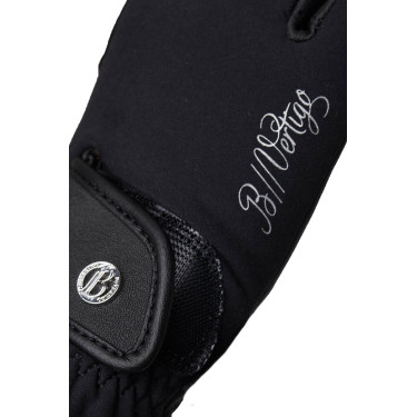 Guantes de equitación de invierno para mujer Sinja B Vertigo Negro Guantes de equitación de invierno para mujer Sinja B Vertigo Negro