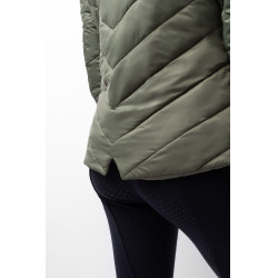 Plumífero Aurora Horze para mujer con falda desmontable Escarabajo verde Plumífero Aurora Horze para mujer con falda desmontable Escarabajo verde