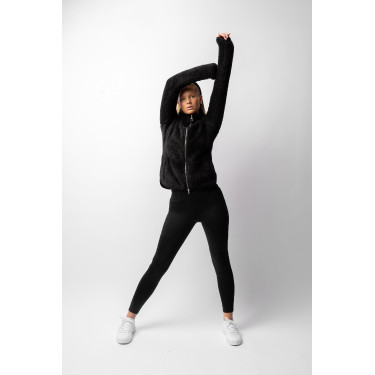 Chaqueta polar osito Merida Horze mujer Negro Chaqueta polar osito Merida Horze mujer Negro