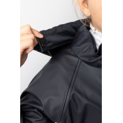 Chaqueta impermeable para niños Horze Clara Azul marino oscuro