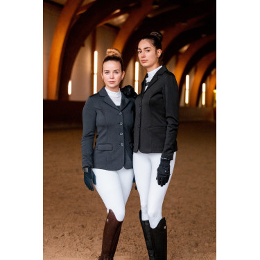 Chaqueta de concurso Horze Ada mujer Negro