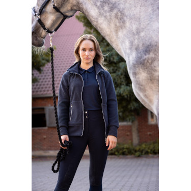 Chaqueta polar de equitación mujer Horze Ellie Chaqueta polar de equitación mujer Horze Ellie