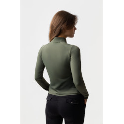 Top de entrenamiento B Vertigo Sidney para mujer Verde escarabajo