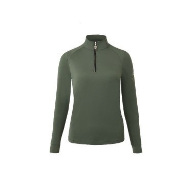 Top de entrenamiento B Vertigo Sidney para mujer Verde escarabajo