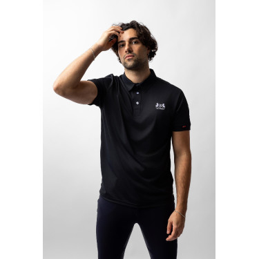 Polo funcional B Vertigo Flynn hombre Gris antracita oscuro