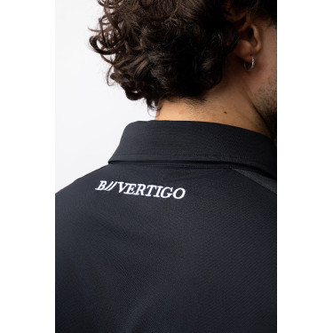 Polo funcional B Vertigo Flynn hombre Gris antracita oscuro