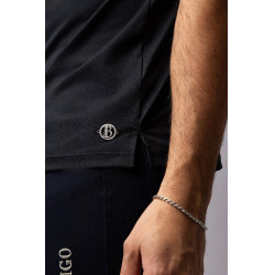 Polo funcional B Vertigo Flynn hombre Gris antracita oscuro