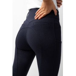 Pantalón de agarre integral para todas las estaciones Horze Mira Azul marino oscuro