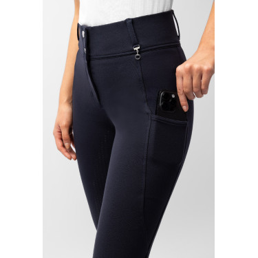 Pantalón de agarre integral para todas las estaciones Horze Mira Azul marino oscuro