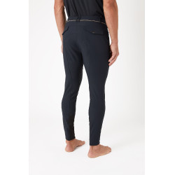 Pantalón de equitación con culera completa B Vertigo Damien hombre Gris antracita oscuro Pantalón de equitación con culera completa B Vertigo Damien hombre Gris antracita oscuro
