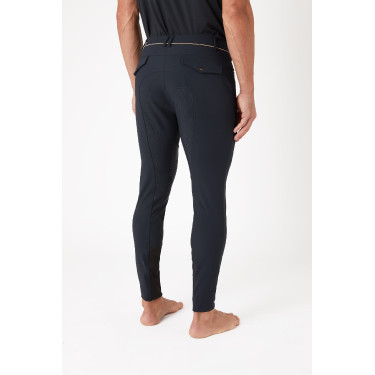 Pantalón de equitación con culera completa B Vertigo Damien hombre Gris antracita oscuro Pantalón de equitación con culera completa B Vertigo Damien hombre Gris antracita oscuro