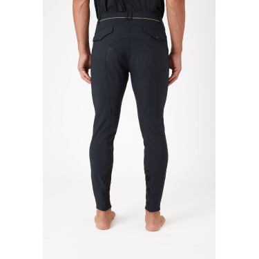Pantalón de equitación con culera completa B Vertigo Damien hombre Gris antracita oscuro Pantalón de equitación con culera completa B Vertigo Damien hombre Gris antracita oscuro