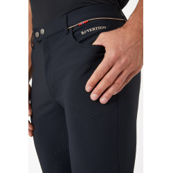Pantalón de equitación con culera completa B Vertigo Damien hombre Gris antracita oscuro Pantalón de equitación con culera completa B Vertigo Damien hombre Gris antracita oscuro