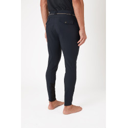 Pantalón de equitación con rodilleras B Vertigo Damien hombre Gris antracita oscuro