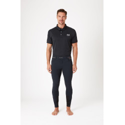 Pantalón de equitación con rodilleras B Vertigo Damien hombre Gris antracita oscuro