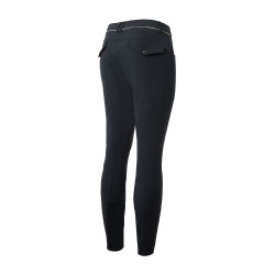 Pantalón de equitación con rodilleras B Vertigo Damien hombre Gris antracita oscuro
