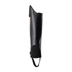 Mini-polainas Horze Portland para niños con correa Negro Mini-polainas Horze Portland para niños con correa Negro
