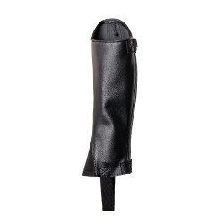 Mini-polainas Horze Portland para niños con correa Negro Mini-polainas Horze Portland para niños con correa Negro