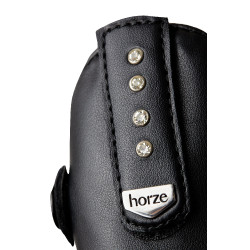 Mini-polainas Horze Portland para niños con correa Negro Mini-polainas Horze Portland para niños con correa Negro