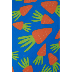 Máscara antimoscas elástica para poner Horze Naranja zanahoria Motifs