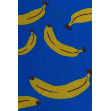 Máscara antimoscas elástica para poner Horze Amarillo plátano