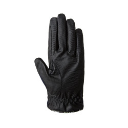 Guantes de equitación de verano Horze Nichelle para mujer Azul marino oscuro