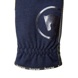 Guantes de equitación de verano Horze Nichelle para mujer Azul marino oscuro