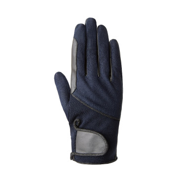 Guantes de equitación de verano Horze Leni para mujer Azul marino oscuro Guantes de equitación de verano Horze Leni para mujer Azul marino oscuro