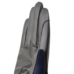Guantes de equitación de verano Horze Leni para mujer Azul marino oscuro Guantes de equitación de verano Horze Leni para mujer Azul marino oscuro