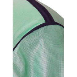 Cobertura anti-moscas para montar a caballo Horze Paso Fino con cuello desmontable y protección UV Arroyo verde