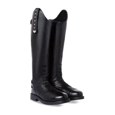 Botas Horze Portland para niño con strass Negro