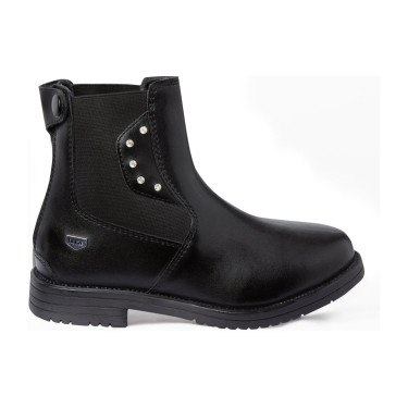 Botas Horze Portland strass niño Negro