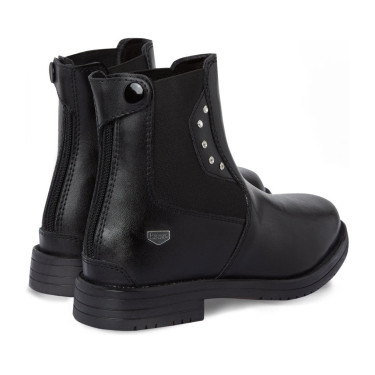 Botas Horze Portland strass niño Negro