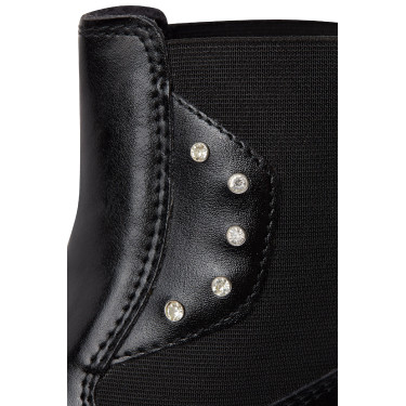 Botas Horze Portland strass niño Negro