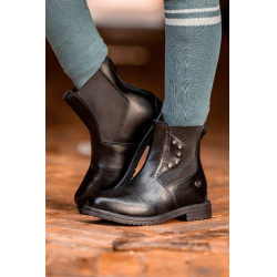 Botas Horze Portland strass niño Negro