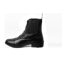Botas Horze de cuero Horze Kingston con doble cremallera para mujer Negro Botas Horze de cuero Horze Kingston con doble cremallera para mujer Negro