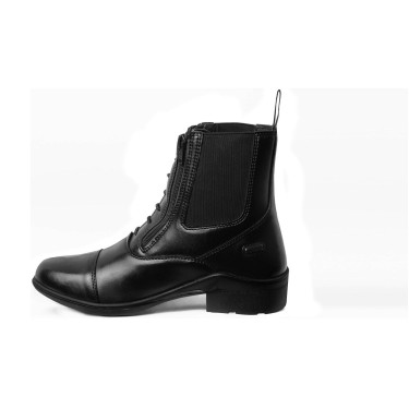 Botas Horze de cuero Horze Kingston con doble cremallera para mujer Negro Botas Horze de cuero Horze Kingston con doble cremallera para mujer Negro