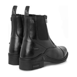 Botas Horze de cuero Horze Kingston con doble cremallera para mujer Negro Botas Horze de cuero Horze Kingston con doble cremallera para mujer Negro