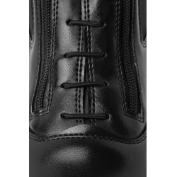 Botas Horze de cuero Horze Kingston con doble cremallera para mujer Negro Botas Horze de cuero Horze Kingston con doble cremallera para mujer Negro