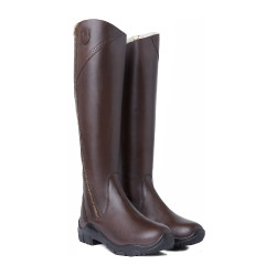 Botas forradas de cuero Horze Aspen para mujer Marrón oscuro Marrón Botas forradas de cuero Horze Aspen para mujer Marrón oscuro Marrón