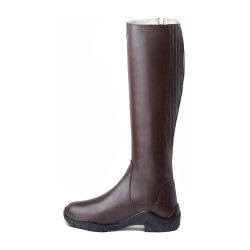 Botas forradas de cuero Horze Aspen para mujer Marrón oscuro Marrón Botas forradas de cuero Horze Aspen para mujer Marrón oscuro Marrón