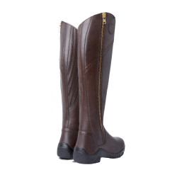 Botas forradas de cuero Horze Aspen para mujer Marrón oscuro Marrón Botas forradas de cuero Horze Aspen para mujer Marrón oscuro Marrón