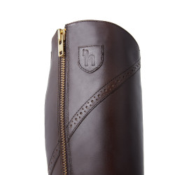 Botas forradas de cuero Horze Aspen para mujer Marrón oscuro Marrón Botas forradas de cuero Horze Aspen para mujer Marrón oscuro Marrón