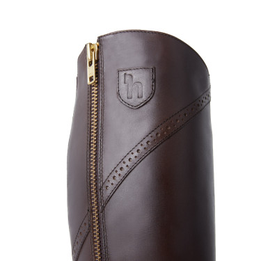 Botas forradas de cuero Horze Aspen para mujer Marrón oscuro Marrón Botas forradas de cuero Horze Aspen para mujer Marrón oscuro Marrón