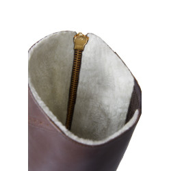 Botas forradas de cuero Horze Aspen para mujer Marrón oscuro Marrón Botas forradas de cuero Horze Aspen para mujer Marrón oscuro Marrón